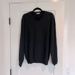 Thomas Pink V Neck Cashmere Sweater